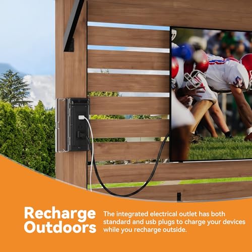 Modern Shade 6x12 Grill Gazebo Review: Cedar Bar with Power Strip & Privacy Fences image 25