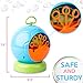 Automatic Bubble Blower – Bubble Machine for Birthday Party, Fun Outdoor Activities, Weddings – Non-Toxic, High Quality Plastic, Portable – High Output Machine + BONUS Wands & Dip Tray by Duddy