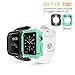 ZVE Universal 2 in 1 Aluminium Desktop Charging Stand for iWatch, Smartphone and Tablets Up to 12.9-Inch - Silver Stand with 38mm case
