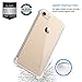 LUVVITT [Clear Grip] Soft Slim Flexible TPU Back Cover Transparent Rubber Case for Apple iPhone 8 (2017) - Clear