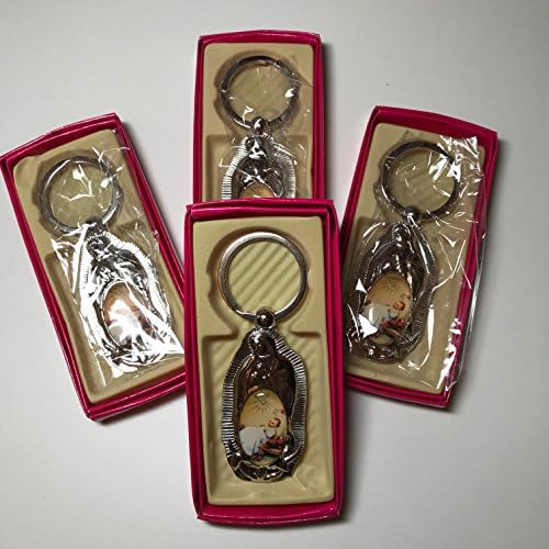 12 pcs Baptism keychain First Communion BOY/GIRL favor-Recuerdos de mi Bautizo/primera comunion-llaveros