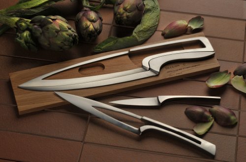 Buy Deglon 4 Piece Oak Base Meeting Knives Set Online At Low Prices In India Amazon In