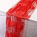 Valentines Day Window Curtains - 41x72 Inch Romantic Hearts Shaped Lace Curtains Window/Bathroom Curtains Decorations