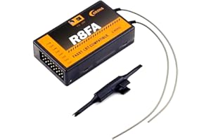 HEELAOORC Corona R8FA 2.4Ghz FPV Receiver 8CH FASST HV Receiver Compatible with FUTABA FASST Remote Control T6EX T8FG 10CG 14SG 3PM 4PKS for FPV Drones