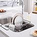 Better Houseware Over Sink Dish Drying Rack Space-Saving Dish Rack for Kitchen Counter Stainless Steel 19.25 x 8.25 x 4.5