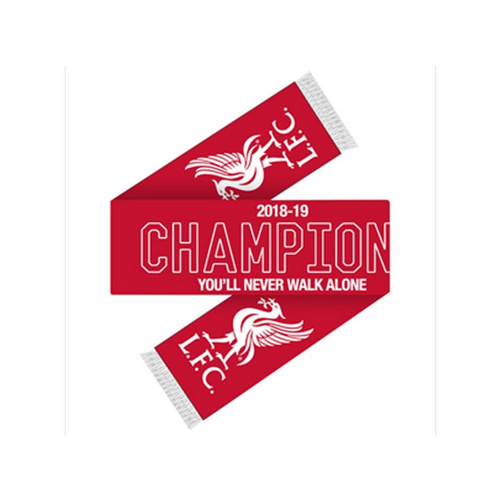 Liverpool FC Champions Scarf (One Size) (Red/White)