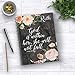 Gotcha Covered Notebooks She Will Not Fall Personalized Religious Notebook/Journal, Laminated Soft Cover, 120 pages of your selected paper, lay flat wire-o spiral. Size: 8.5” x 11”. Made in the USA