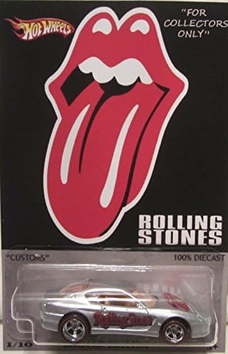 Hot Wheels CUSTOM FERRARI 456M "Rolling Stones" Real Riders Rubber Wheels 1:64 Scale Limited Edition 1/10 Made!