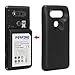 Perfine 10500mAh Battery v20 BL-44E1F Replacement for LG V20 H990 H918 VS995 Li-Polymer Extended Battery with Protective TPU case