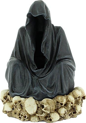Dark Grim Reaper and Skull Themed Incense Holder by Haysom Interiors
