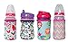 Koverz for Kids - #1 Neoprene Baby Bottle/Sippy Cup Insulator Cooler Coolie - Girls Pink 4-Pack