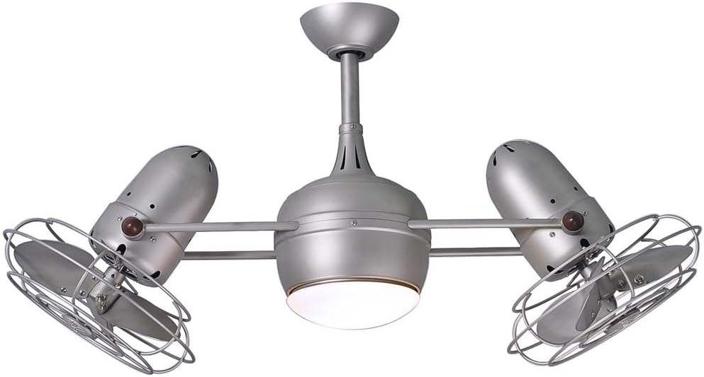Matthews Fan Company Dglk-bn-mtl Dagny With Light Kit - Brushed Nickel - Metal Blades
