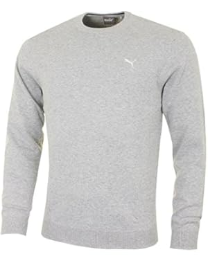 Golf Men's Crewneck Golf Sweater - US M - Light Grey Heather
