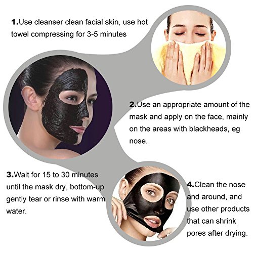 image for cheriolloffice Blackhead Peel Off Mask,Blackhead Remover Mask,Facial M