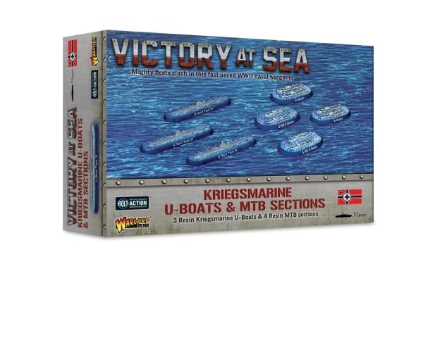 Warlord Games Victory at Sea - Kriegsmarine U-Boats & MTB Sections - EN