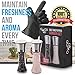 Salt and Pepper Grinder Set Spice Mills And Shakers W/ Free Gift 5 Finger Cooking Glove by Good4