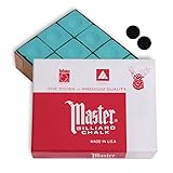 Master Billiard Pool Cue Chalk Premium Quality - 1