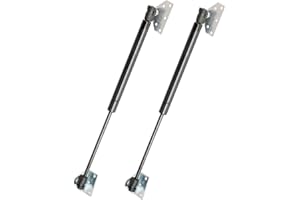 RRTECHFORU 120N/27lb Gas Struts Gas Spring Strut 17 inch Gas Strut Lift Support Gas Shocks Gas Prop Struts 431mm, Set of 2