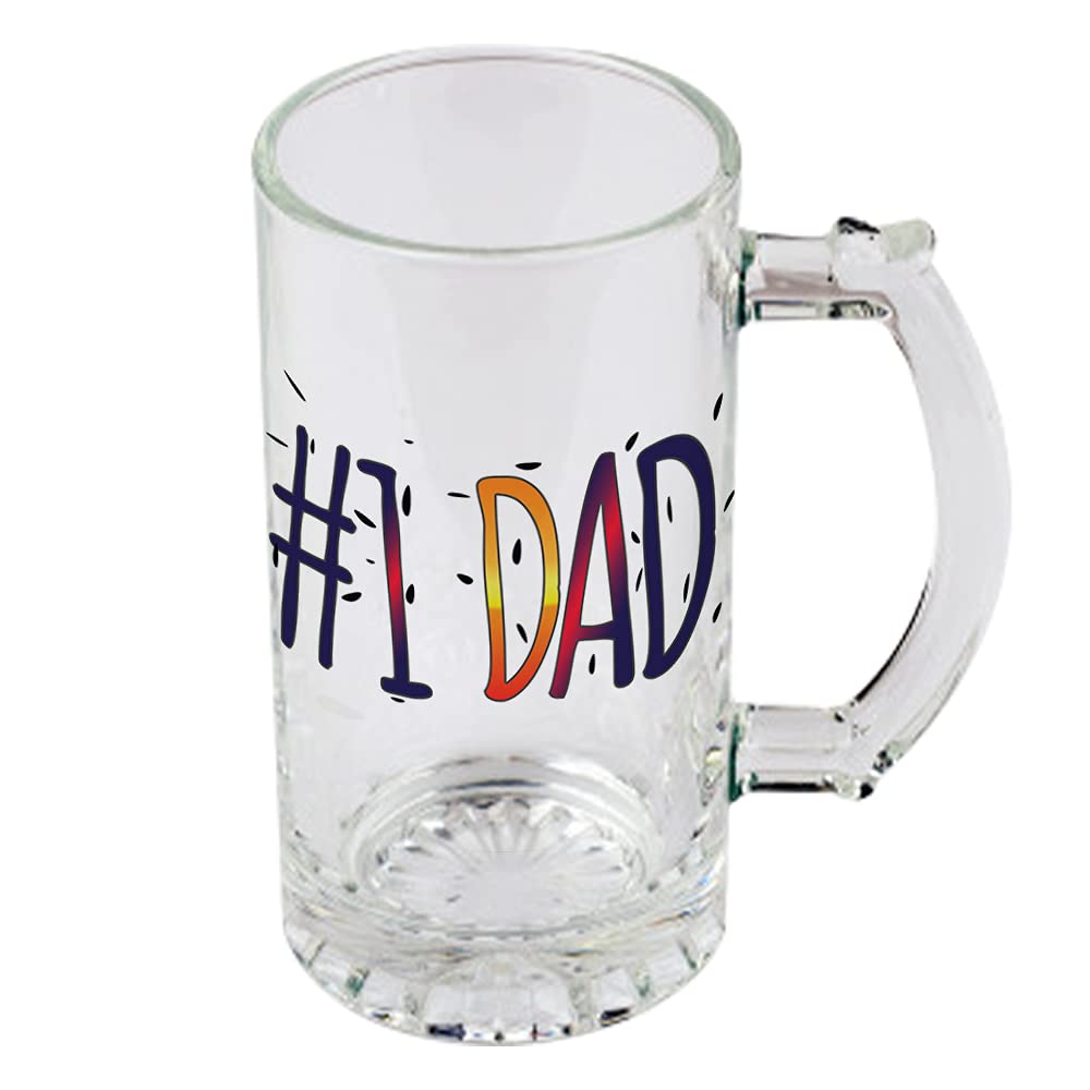 Buy ePrintMonk Funny and Cool Quote I Dad Printed Beer Mug with Handle