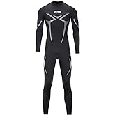 ZCCO Wetsuits Men's Women's 3mm Premium Neoprene Full Sleeve Dive Skin for Spearfishing,Snorkeling, Surfing,Canoeing,Scuba Diving Wet Suits