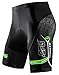 Padded Men's Cycle Shorts Cycling Gear Road Bike Bottoms Mountain Ride Bicycle Clothes US XL Green Multi