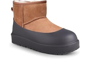 FLEX BOOT GUARD Compatible with UGG Boot, Waterproof Silicone Rubber Shoe Covers, Reusable Upgraded Overshoes, Non-Slip Washable for Women, Men (M (Women 10-11 / Men 7-8), Black)