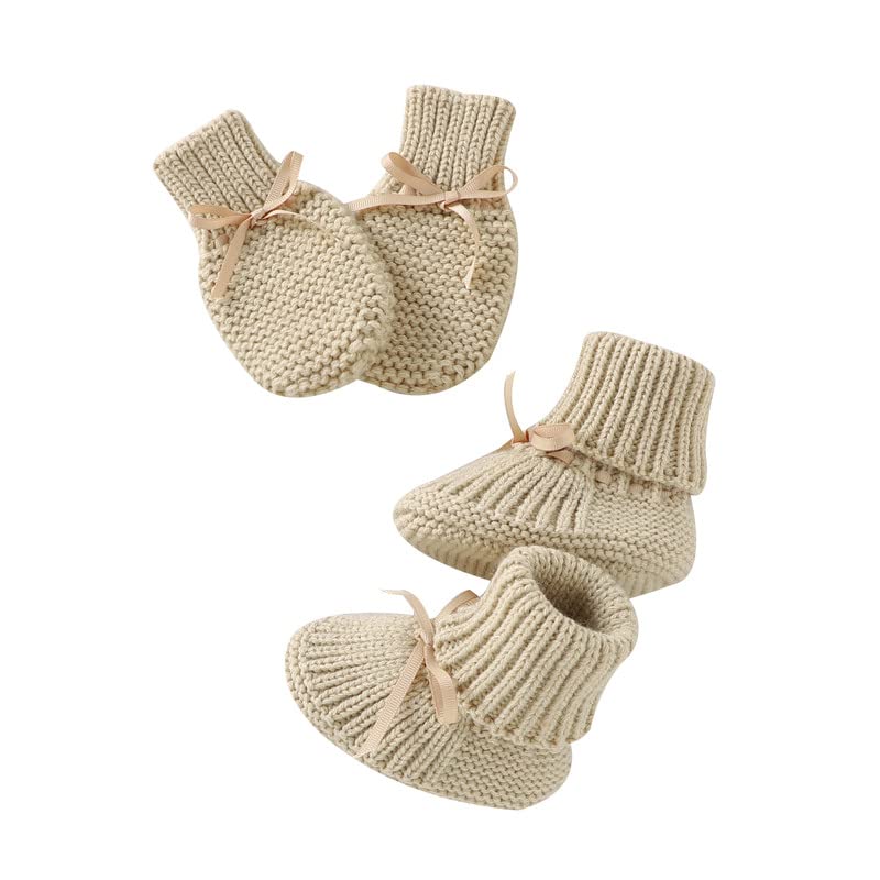 Photo 1 of ** soldas is no refund/return** see comments!
LAWKUL Baby First Walker Botties & Winter Mittens Gloves Newborn Infant Knit Shoes Sock Slipper Full Finger Glove 0-3M Beige