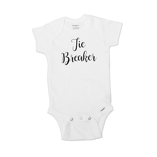 tie breaker onesie