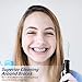 Water Flosser, ELLESYE FDA Approved 600ml Capacity Dental Oral Irrigator with 9 Multifunctional Jet Tips for Family Use, Leak-Proof Quiet Design (50db) Dental Flosser, 10 Stepless Pressure Settings