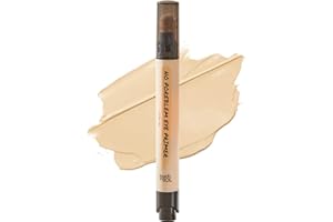 TOUCH IN SOL No Poreblem Eye Primer - Eyeshadow Primer with Push Click Pen and Sponge Tip - Long-Lasting Eyeshadow Base without Smudging and Creasing, 0.14 fl.oz.