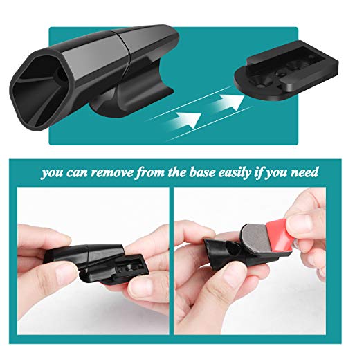 4 Pcs Deer Whistles for Cars Animal Warning Whistle Device with 12 Pcs Stickers Save Wildlife Ultrasonic Alert for Vehicle,Motorcycles - Thumbnail 2
