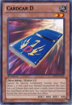 Yu-Gi-Oh! - Cardcar D (BP02-EN112) - Battle Pack 2: War of the Giants - 1st Edition - Mosaic Rare