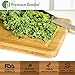 Extra Large Bamboo Cutting Board - 18x12 Thick Strong Bamboo Wood Cutting Board with Drip Groove by Premium Bamboo