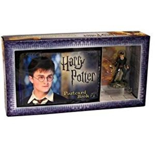 Harry Potter Postcard Book with Limited Edition Harry Potter Figure