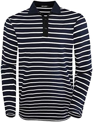 Musen Men White Polo Shirts Cotton Classic Fit Short Sleeve Sport T-Shirt Casual Polos