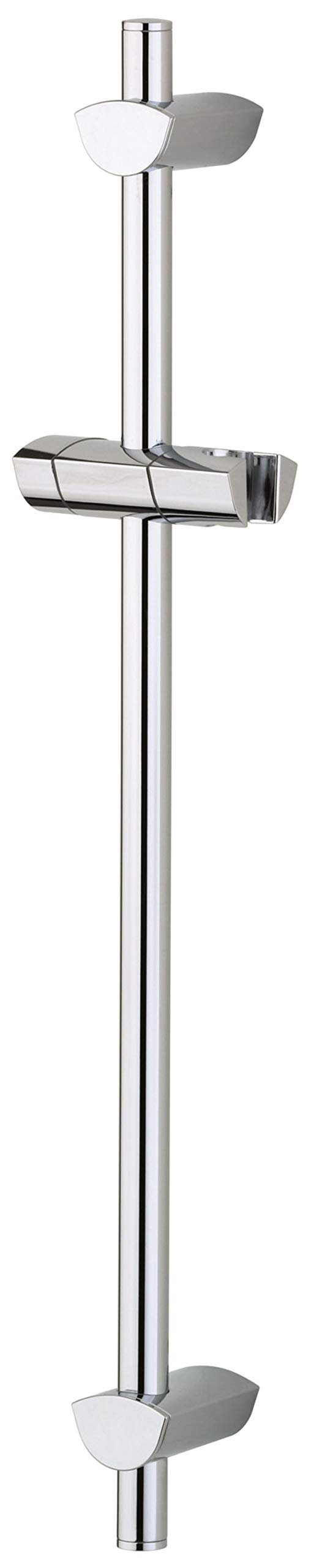 Bristan EVO Shower Head Riser Rail with Adjustable Fixing Brackets, Chrome - EVC ADR01 C