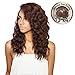 ISIS Human Hair Blend Lace Front Wig Melanin Queen 13X4 Frontal Lace MLF09 Ripple Wave 20