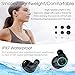 True Wireless Earbuds Bluetooth 5.0 Auto Pairing Wireless Earphones IPX7 Waterproof Sport Bluetooth Headphones with 3500Mah Charge Case and Mic HD Calls Noise Reduce Earbuds for iPhone Android Black