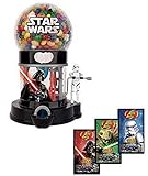 Jelly Belly Star Wars Death Star Machine Dispenser & 3 - 1 oz. Bags Galaxy Sparkling Jelly Beans