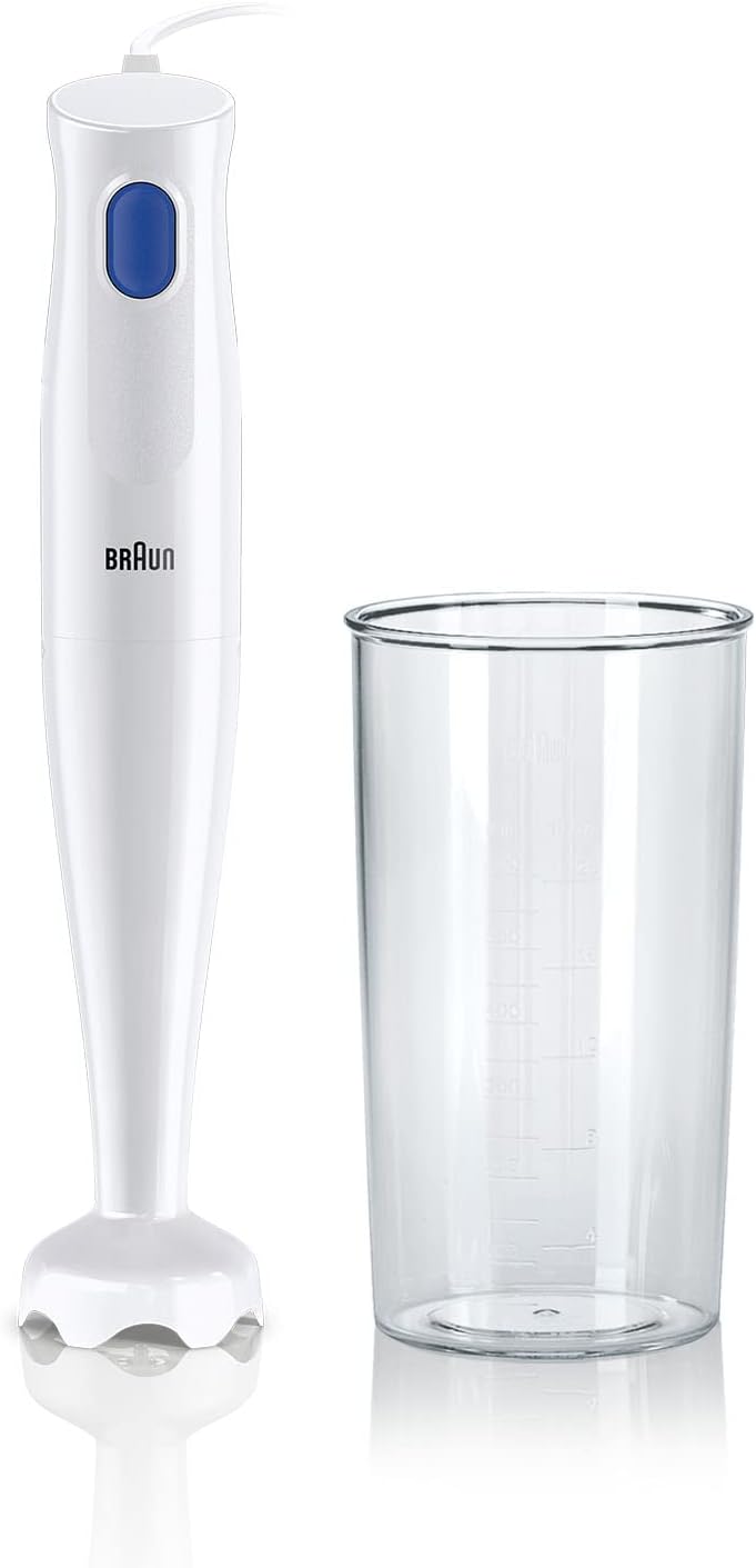 Braun MultiQuick 1 Hand Mixer MQ10.001P 450W Lightweight EasyTwist White