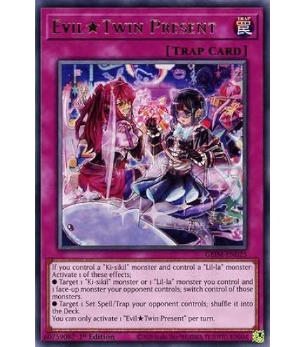 Evil★Twin デュエルセット Evil☆Twin イビルツイン デュエルセット YCSJ限定 未使用