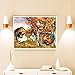 5D Diamond Painting Kit Full Drill, C-TOP DIY Rhinestone Crystal Embroidery Pictures Cross Stitch for Home Room Decoration for Adults Kids, Cocks Pattern Art Painting for Drawing Room 16