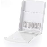 Storage Case for Waterpik Replacement Tips, No Tips Included White