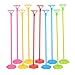 10 PCS Random Color Child Safety Round Base Balloon Stick Stand Any Party and Festival Balloon Accessories Supplies