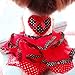 UBBC Pet Dog Tutu Princess Dress Love Heart Print Bowknot Party Skirt