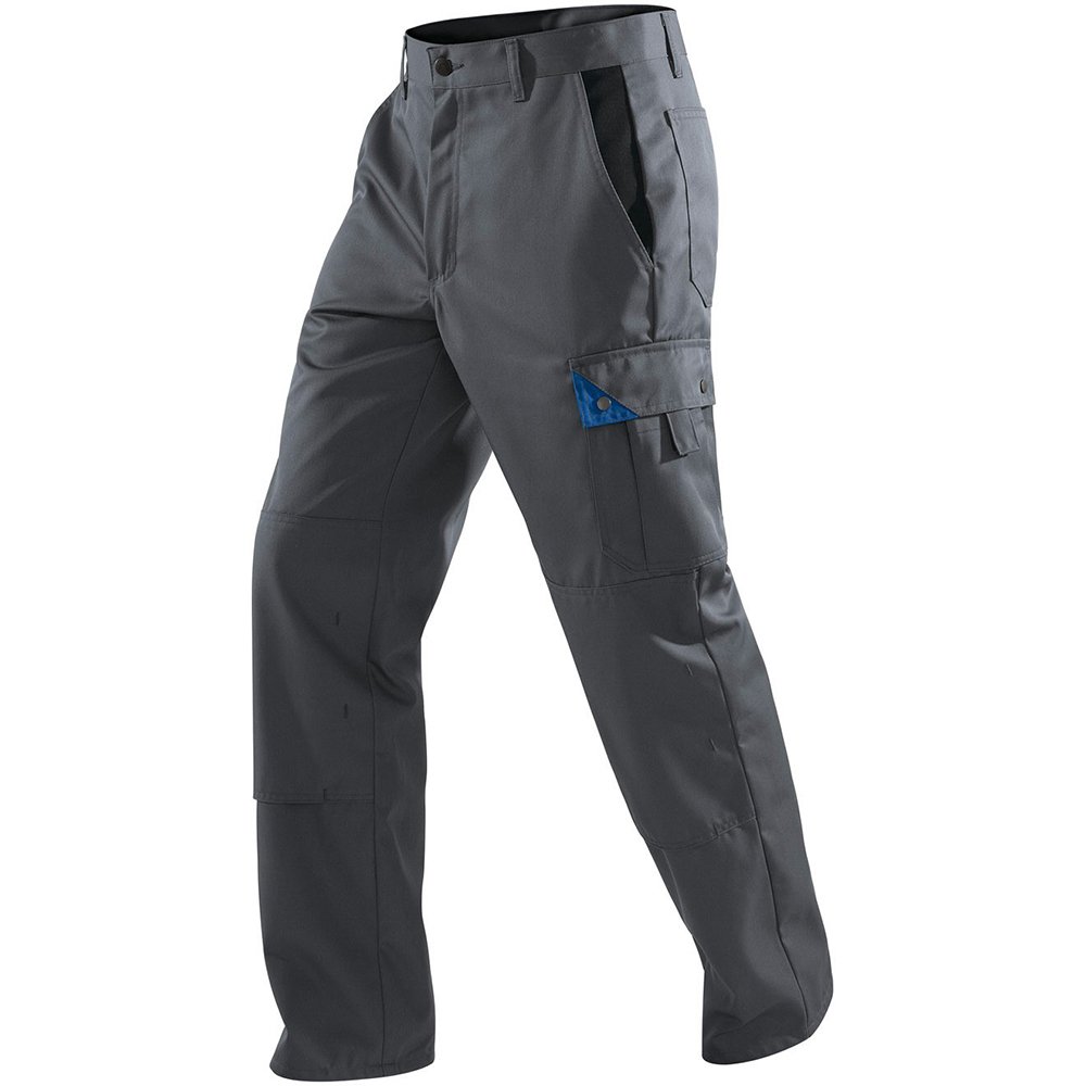 Kubler 10505803-9646-44 Size 44 "Brand X" Pantalon - Anthracite/Cornflower Blue