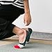 Men's No Show Sock Anti-slid Athletic Cotton Socks Fit All Seasons 5 pack
