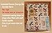 ECOHIP Large Toy Storage Bin Dala Horse Fabric Cubes Kids Laundry Basket Nursery Hamper