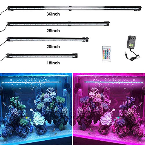 Much Led Aquarium Light Super Bright 21 Led Air Curtain Bubble
