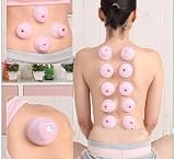 Silicone Massage Cupping Set 10 cups Celluless Vacuum Therapy Anti-cellulite Kit